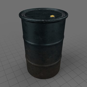 Metal drum