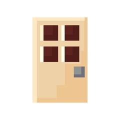 pixel door entrance