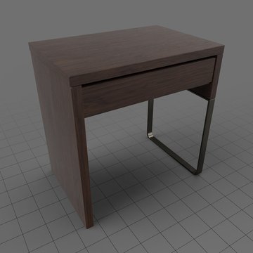 Retro wooden desk
