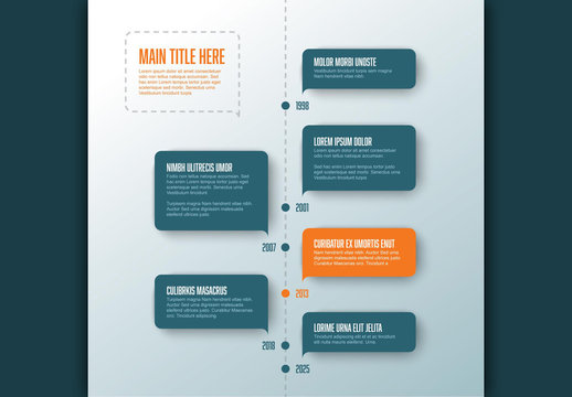 Timeline Infographic Layout