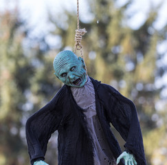 Halloween: Monster am Galgen