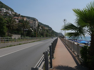 Borgio - panorama del lungomare