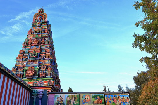 Hindu temple, city of Hamm in Germany