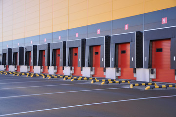 innovative logistic warehouse complex. Excellent solution for storing, sorting and transporting...