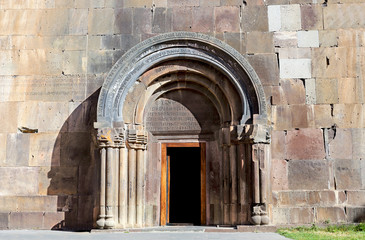 Medieval church portal