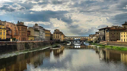 Fototapeta na wymiar El ponte Vecchio
