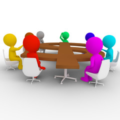 Diverse team carrying a big dollar sign