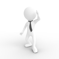 Businessman with a tie