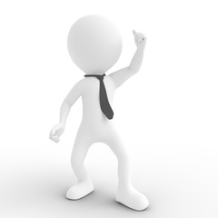 Businessman with a tie