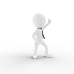 Businessman with a tie