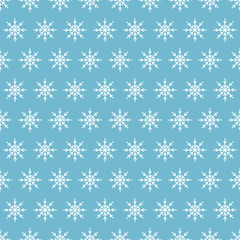 snowflakes seamless pattern