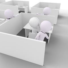 Working and drinking coffe