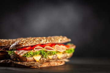 Classic BLT sandwiches