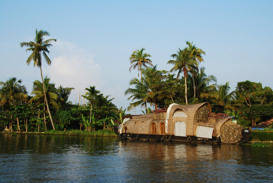 Backwaters du Kerala, Inde