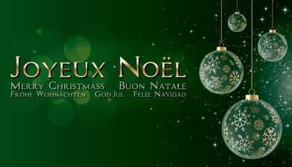 Joyeux no&euml;l vert