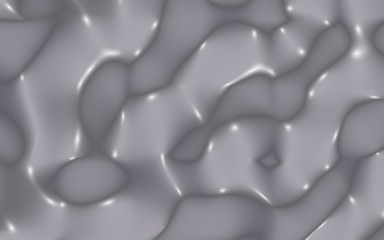Graphic illustration - liquid pattern gray color. Modern abstract background. Design wallpaper. 3D illustration