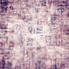 Old grunge vintage newspaper paper texture background