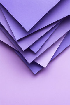 Ultra violet color of the year paper designs