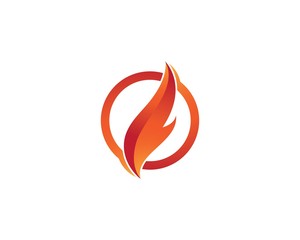 Fire flame Logo Template