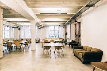 Spacious White Co-Working Office