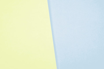 abstract colored paper blue yellow background