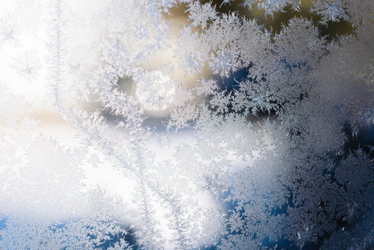 Beautiful Frost Macro