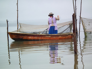Presa el Tejocotal Hidalgo México barcos pesca 