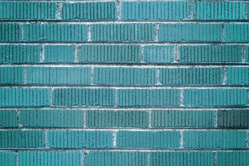 A Simple Blue Brick Textured Wall Background Perfect for Presentations