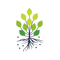 Digital Tree, technology, nature, wireless, internet, network, technologies, vector logo template