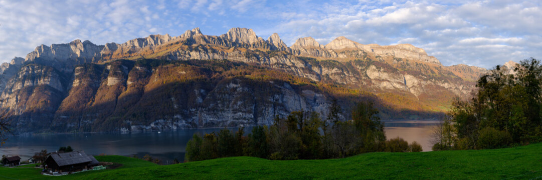 Churfirsten panorama