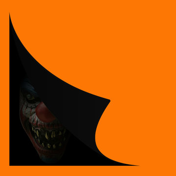 halloween scary cloun
