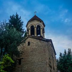 Fototapeta na wymiar Tbilisi Sioni Cathedral Bell Tower