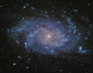Fototapeta na wymiar M33 a galaxy, I shot in Big Sur, CA during October 2018