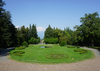 Telavi Tsinandali Palace Garden View