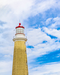 Fototapeta na wymiar Punta del Este Lighthouse