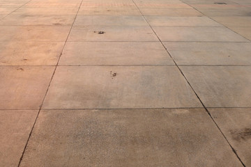 Stone blocks in the walkway