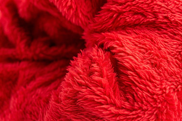 Autumn and winter plush fabric background material