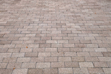 Stone blocks in the walkway