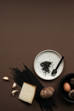 Uncooked ingredients