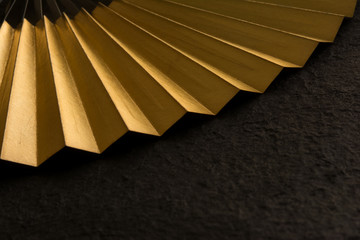 Japanese traditional folding fan
