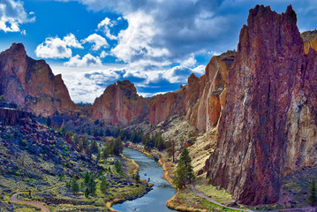Smith Rock State Park in Central Oregon