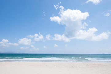 Fototapeta na wymiar Landscape of the beach