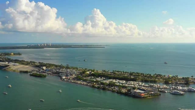 Travel destination Key Biscayne Miami Florida October 2018