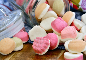 Yoghurt Gums, Nahaufnahme, Candyshop