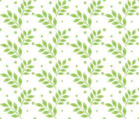 Fototapeta premium leaves pattern