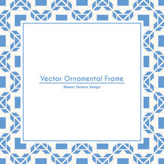 Vector Ornamental Decorative Frame
