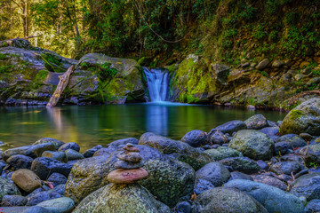 waterfall in the forest