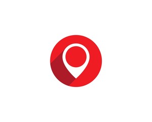 Location point Logo vector