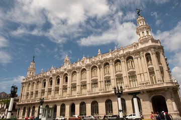 Fototapeta na wymiar National Theatre Havana Cuba