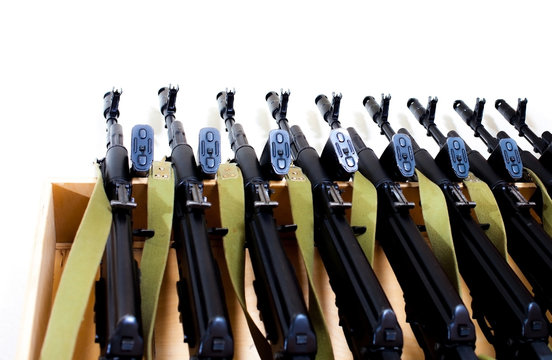 machine-guns AKMS